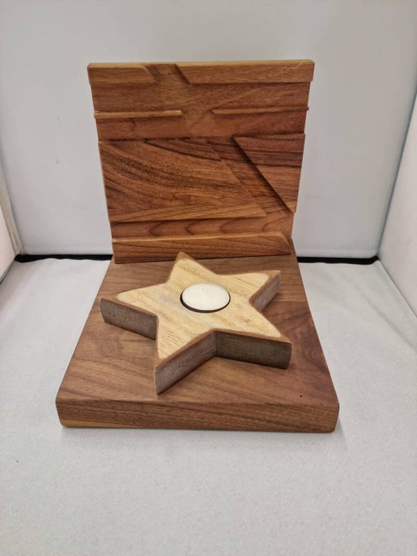 Holz Unikat Weihnachtsstern