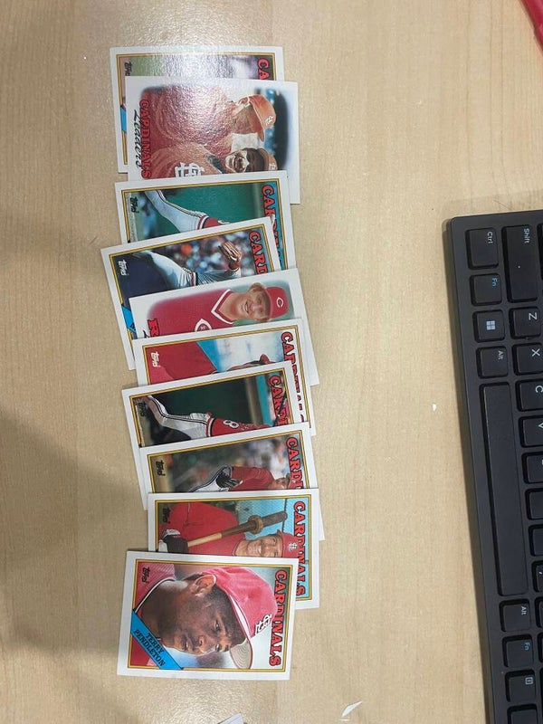 Assortment of Cardinals cards