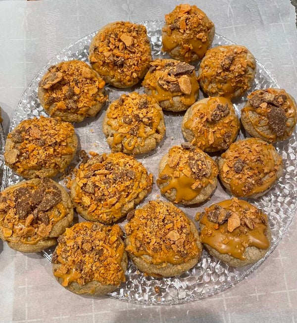 Butterfinger Cookie