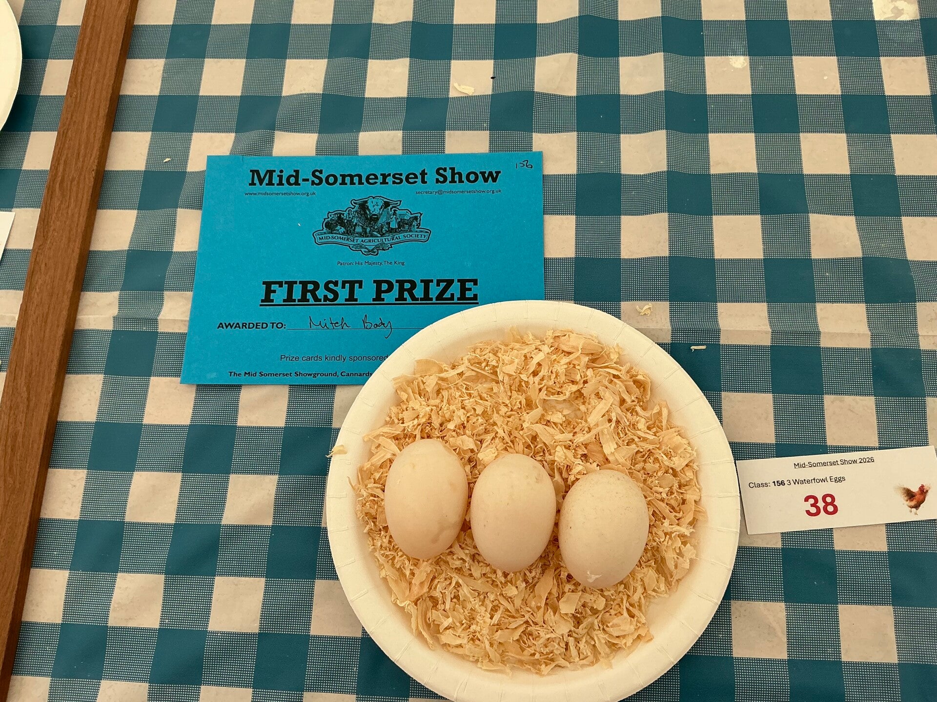 Duck eggs