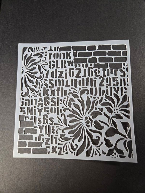 Pochoir graffitis