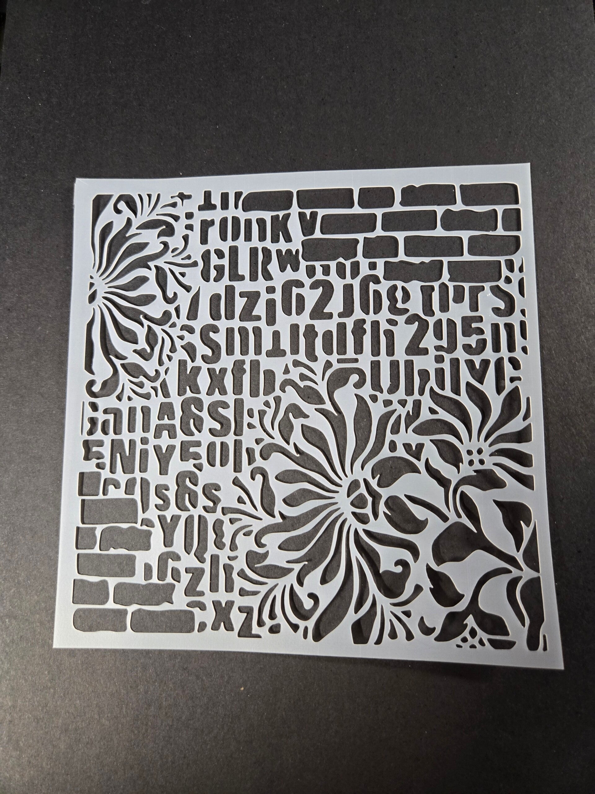 Pochoir graffitis