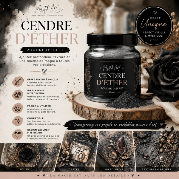 Cendre d'éther