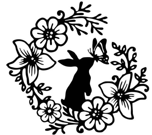 Lapin fleur