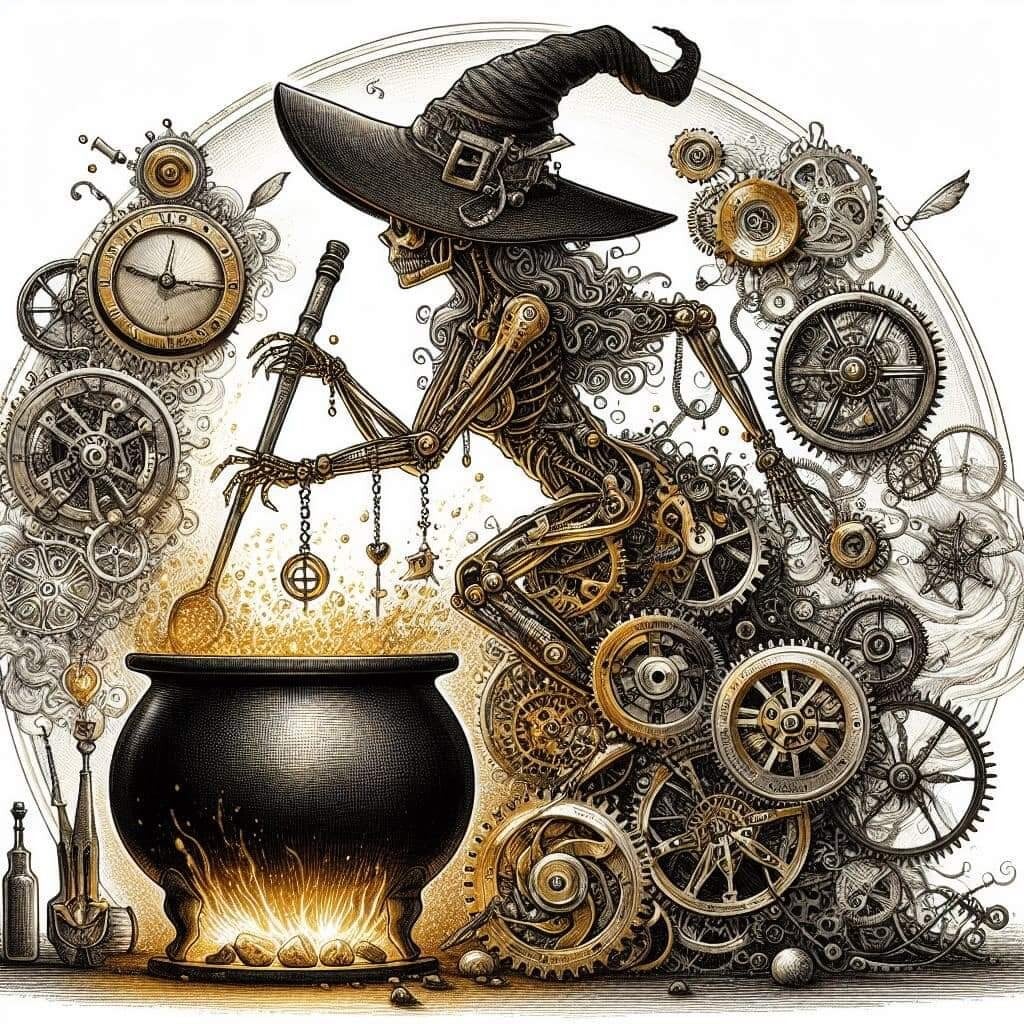 Sorcière steampunk