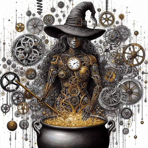 Sorcière steampunk