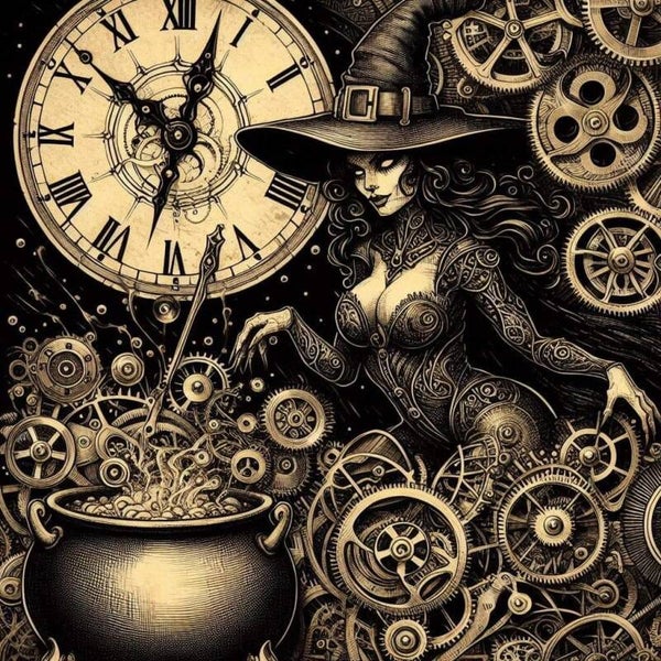 Sorcière steampunk