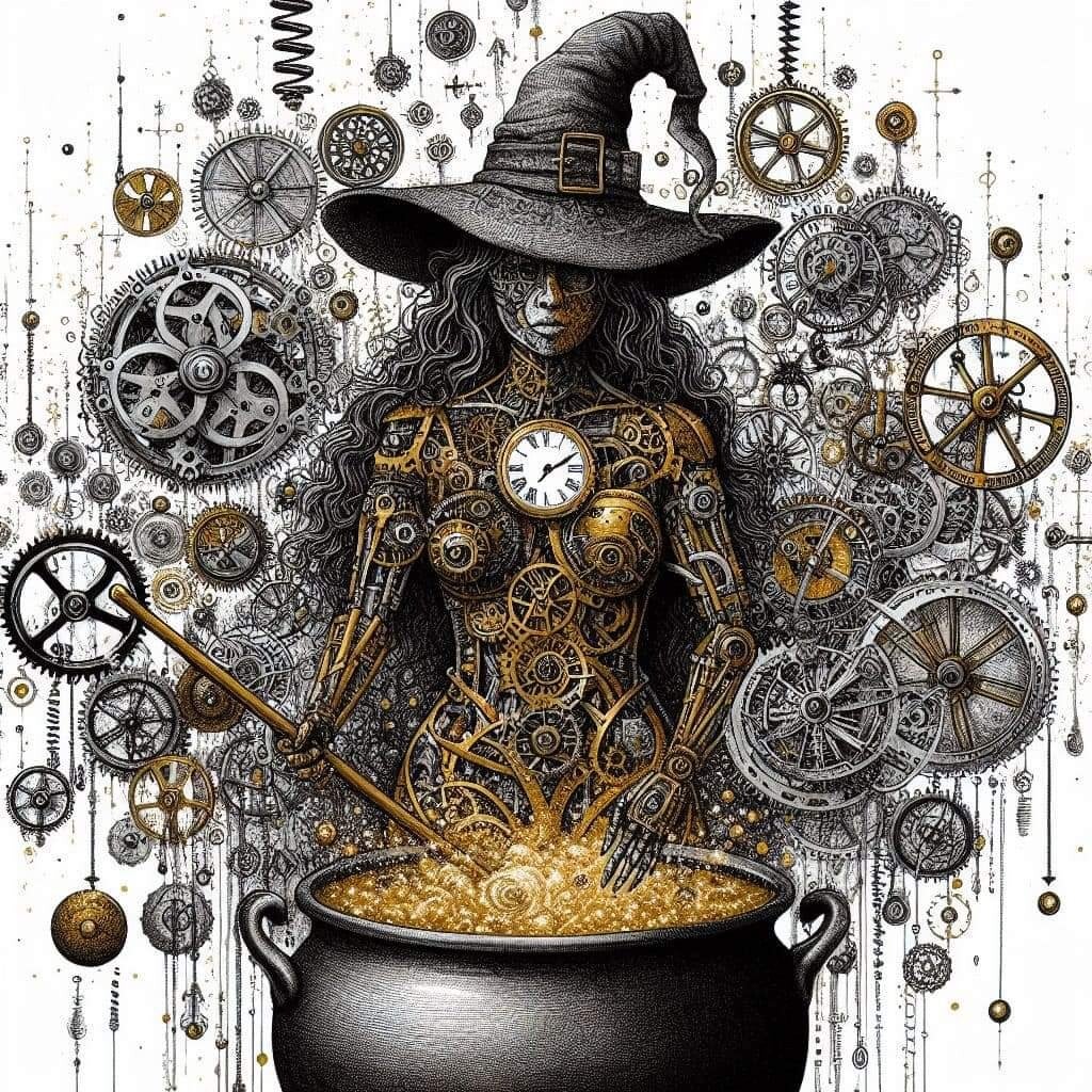 Sorcière steampunk