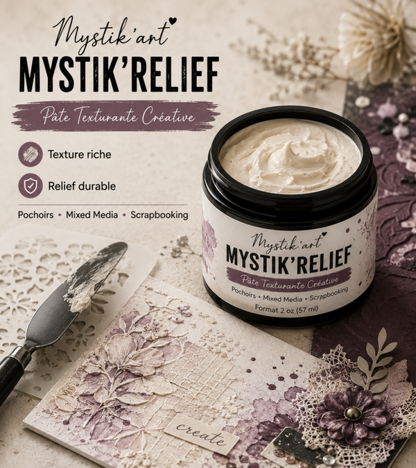 Mystik’Relief – Pâte Texturante Créative