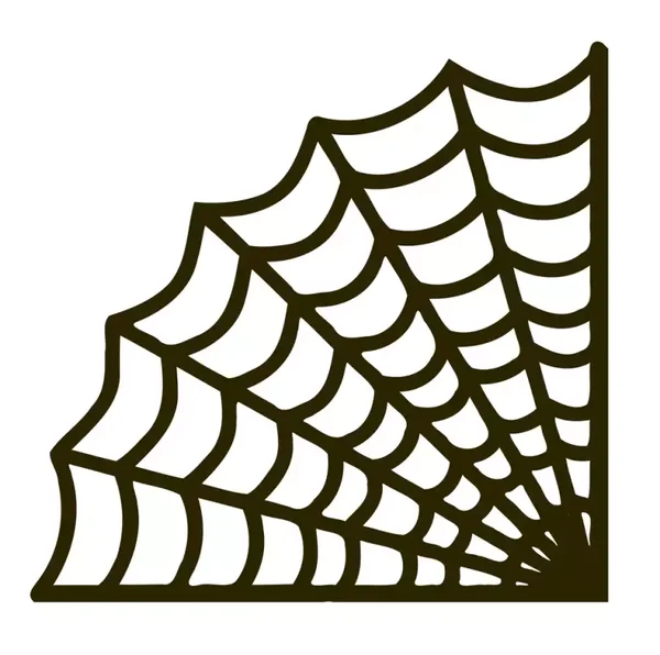 Pochoir toile d'araignée