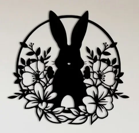 Lapin fleur
