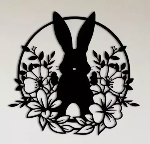 Lapin fleur