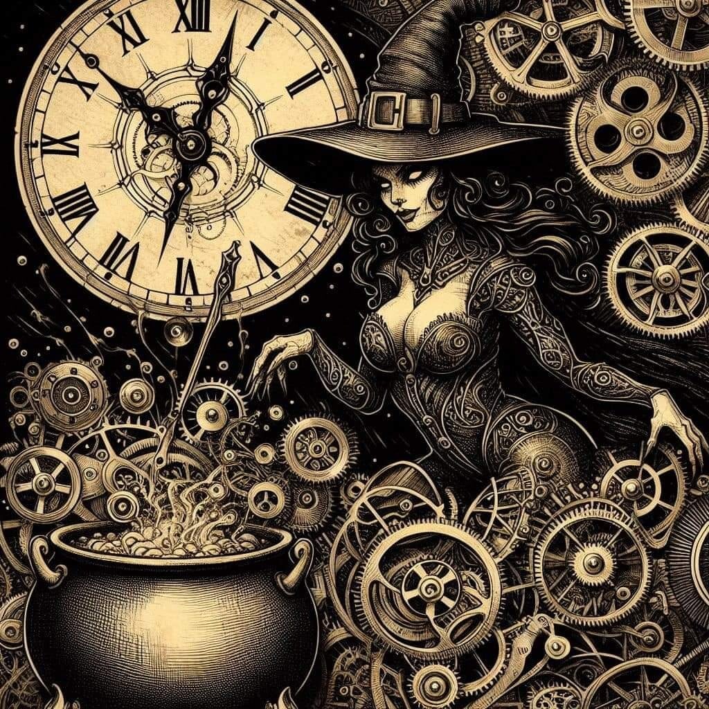 Sorcière steampunk