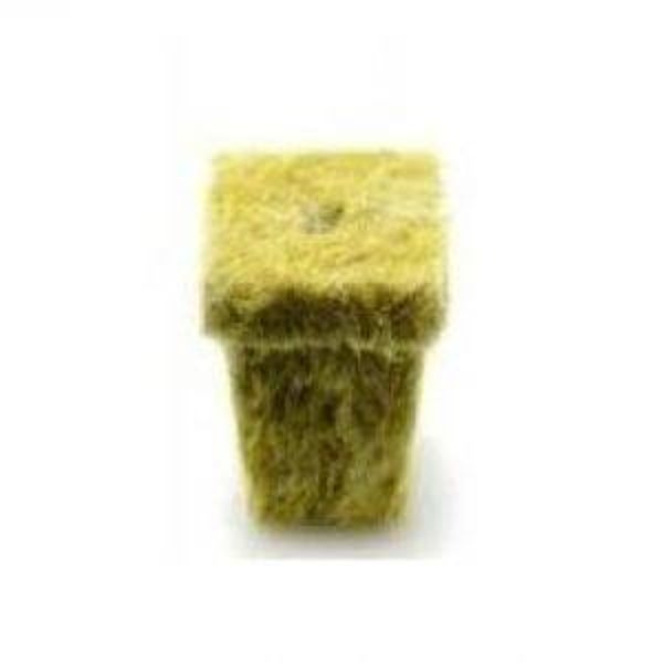 Grodan 25x25x40 mm, Pflanzwürfel mit Loch, 1 Stück
