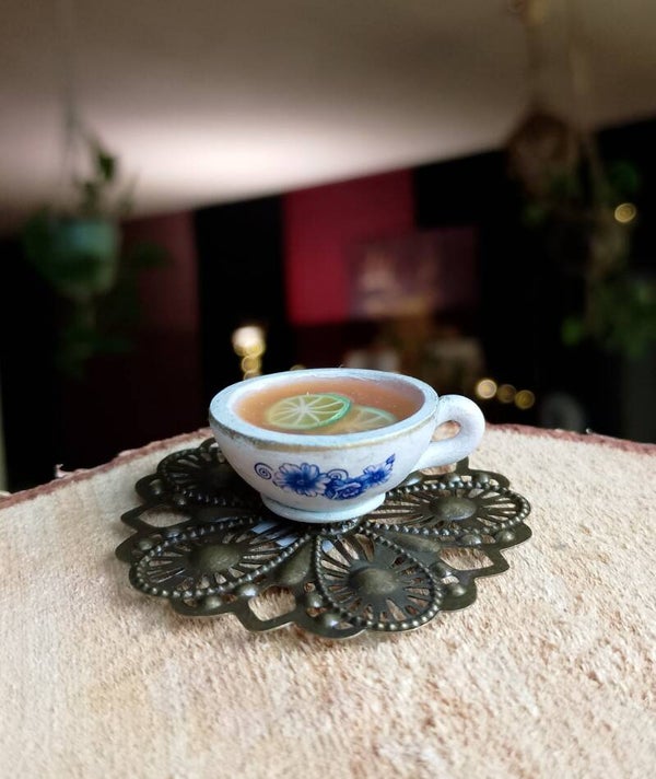 Miniatuur theekopje met magneet