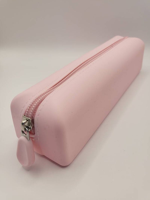Silicone etui roze.