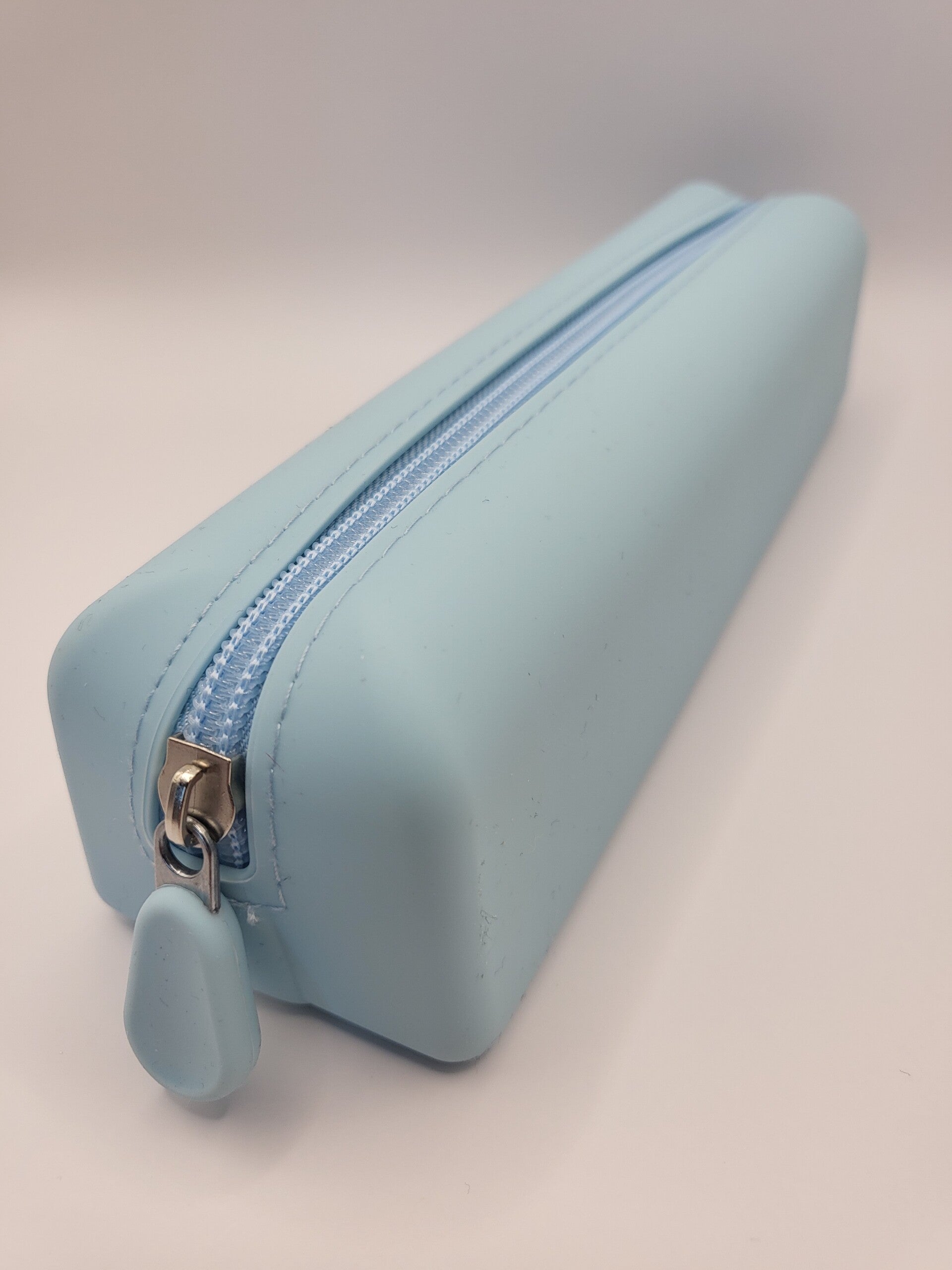 Silicone etui blauw.