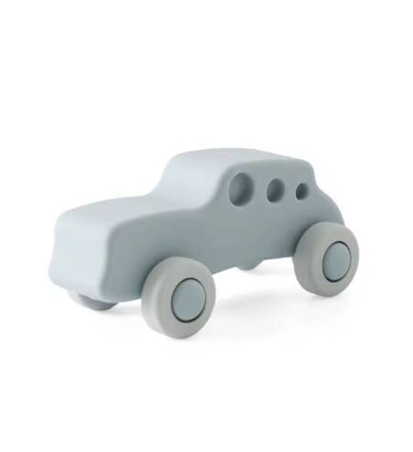 Bijt-figuurtje auto in blauw.