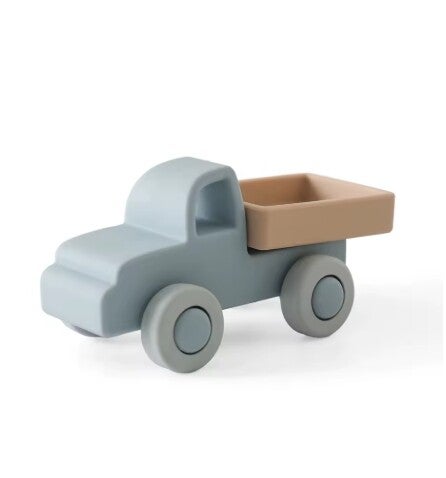 Bijt-figuurtje truck in blauw.