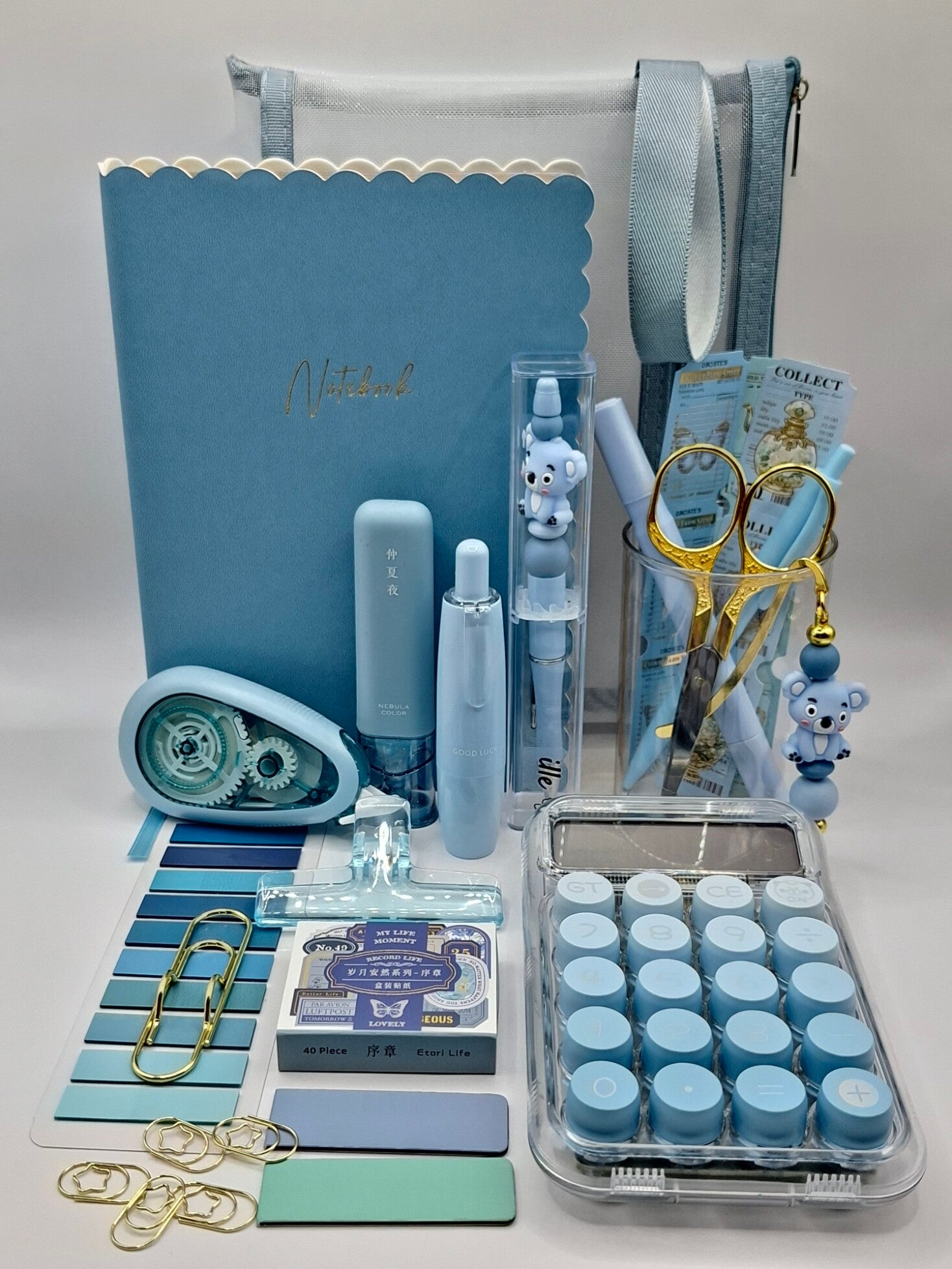 Classic Stationery Set - Velvet Blue.