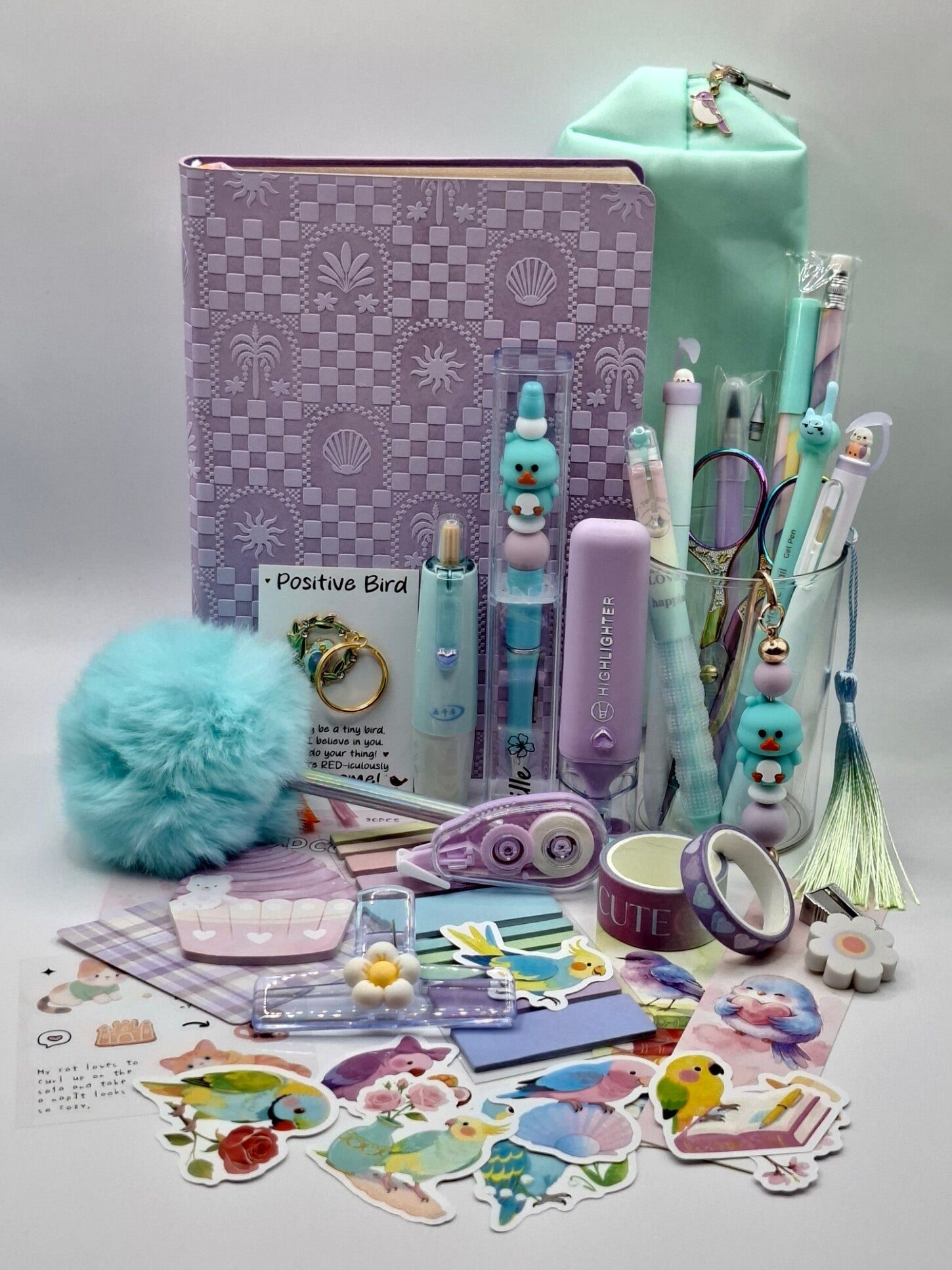 Premium Stationery Set - Morning Songbird.