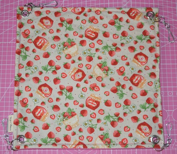 Hamac simple modèle Barnabé, collection "Strawberry Jam"
