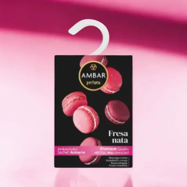 SACHET ARMOIRE AMBAR FRAISE CHANTILLY