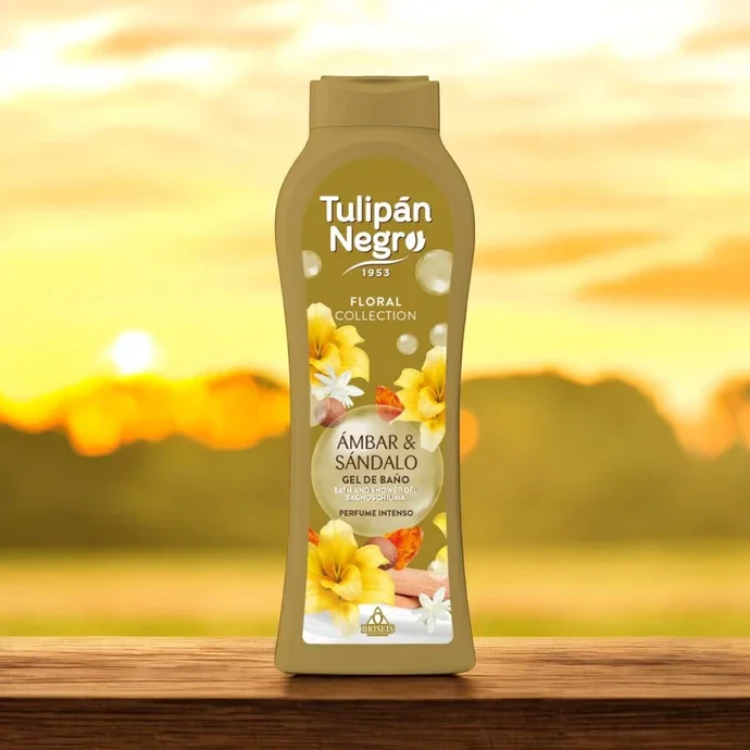 GEL BAIN & DOUCHE AMBRE ET BOIS DE SANTAL