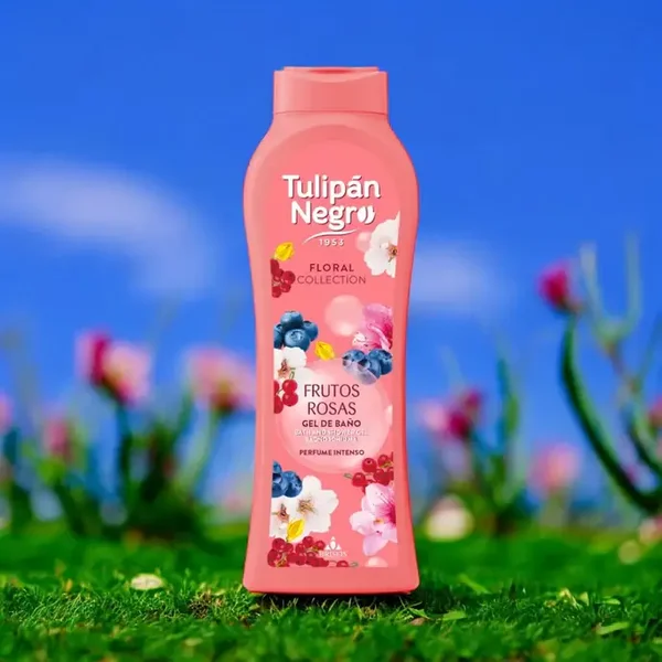 Gel Douche Floral Baies Roses