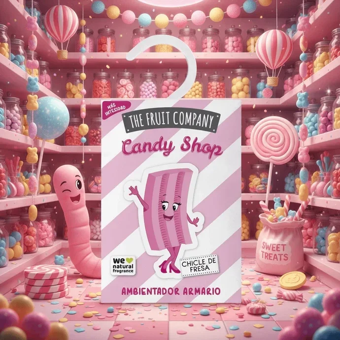 sachet armoire chewing-Gum a la fraise