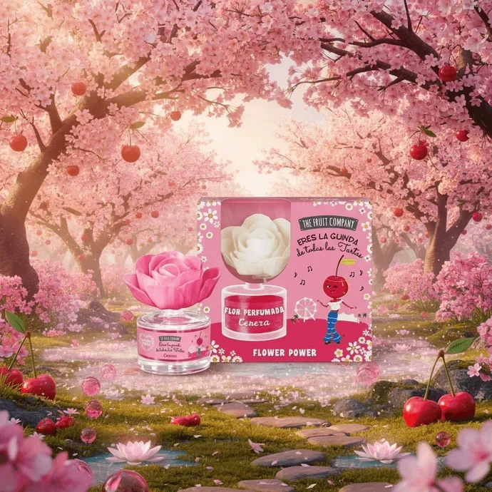 COFFRET FLEUR CERISE