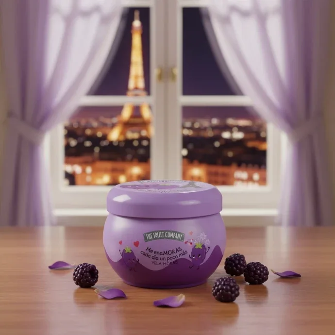 BOUGIE THE FRUIT COMPANY MÛRE 40H