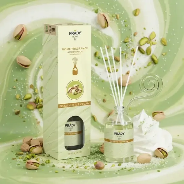 Mikado pistachio ice cream