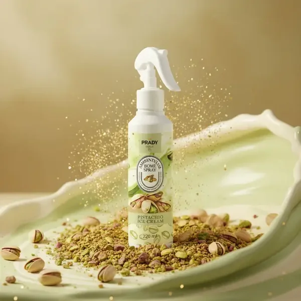 Spray Ambiance et Tissu Pistachio Ice Cream