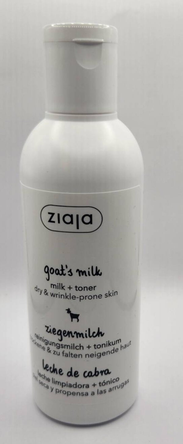 LOTION DÉMAQUILLANTE VISAGE LAIT DE CHÈVRE