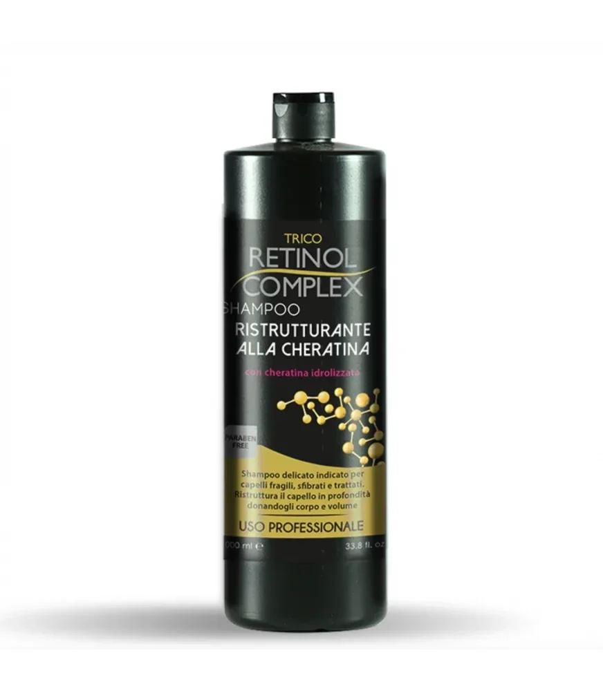 SHAMPOING RETINOL COMPLEX RESTRUCTURANT À LA KERATINE