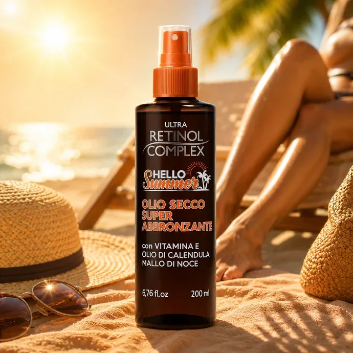 ✨ Huile Sèche Super Bronzante