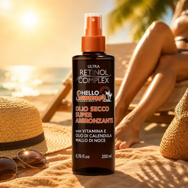 ✨ Huile Sèche Super Bronzante
