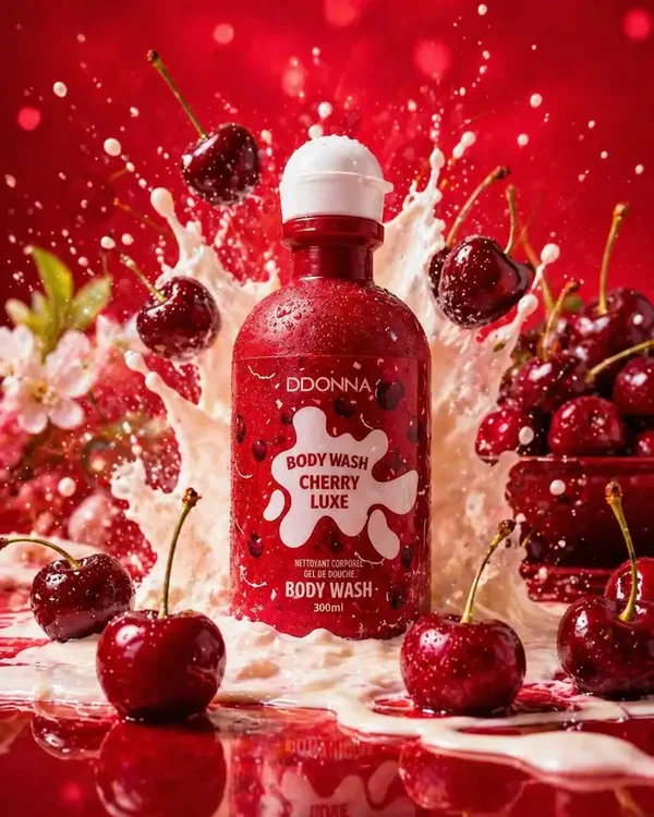 🍒 gel douche Cherry cerise Luxe