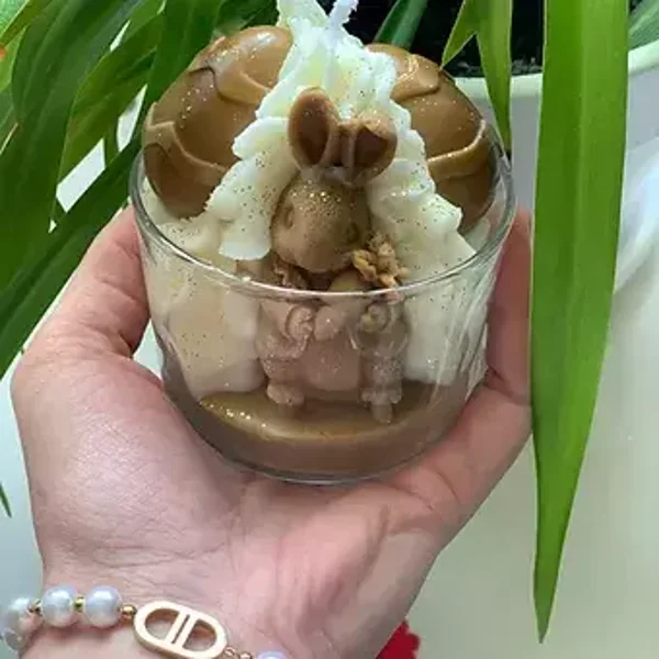 BOUGIE PAQUES COOKIES CHOCOLAT