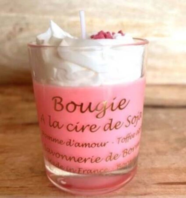 BOUGIE GOURMANDE POMME D'AMOUR