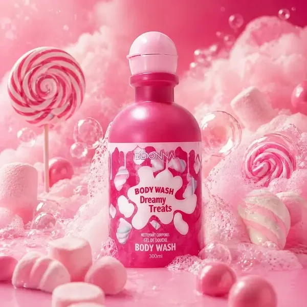 gel douche bonbon & marshmallow