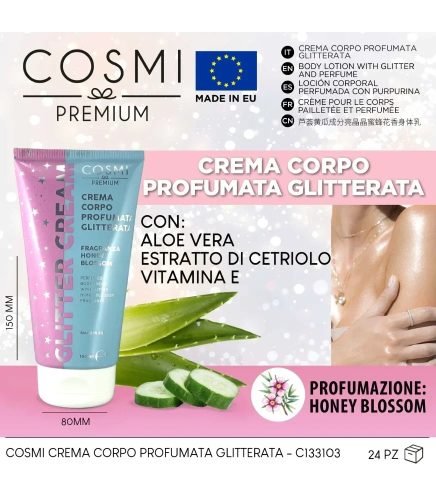 CRÈME CORPORELLE PAILLETÉS COCO