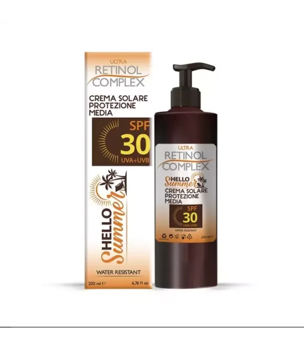 CRÈME PROTECTION SOLAIRE RETINOL COMPLEX INDICE 30