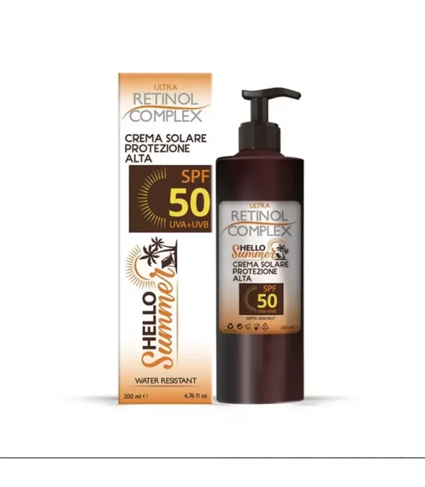 CRÈME PROTECTION SOLAIRE RETINOL COMPLEX SPF 50