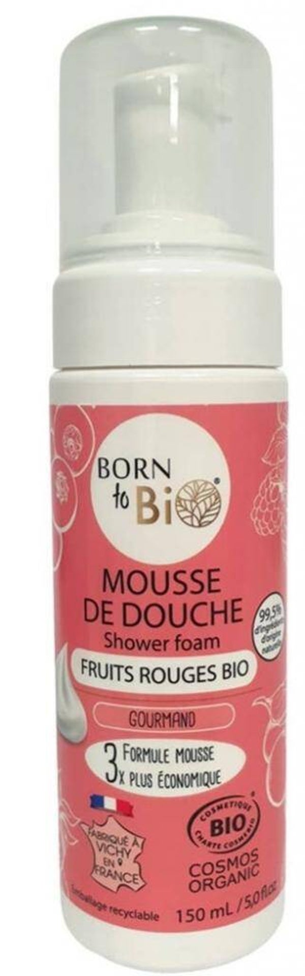 MOUSSE DE DOUCHE FRUITS ROUGES