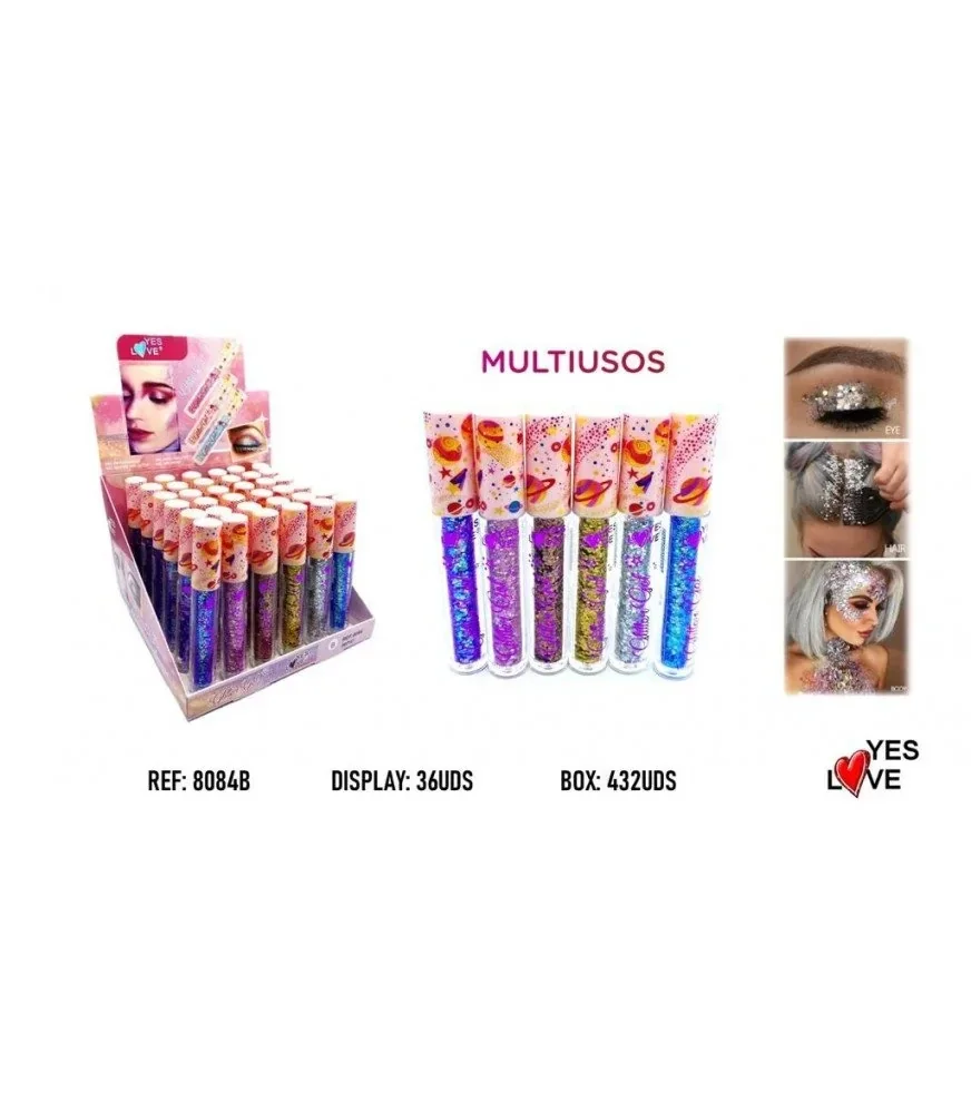 GLOSS MULTI-USAGE PAILLETTES