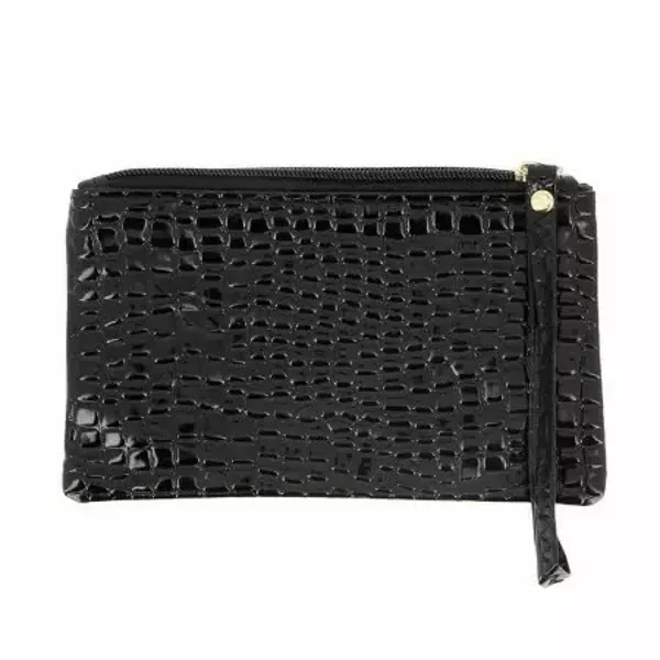 Trousse Noire façon Croco