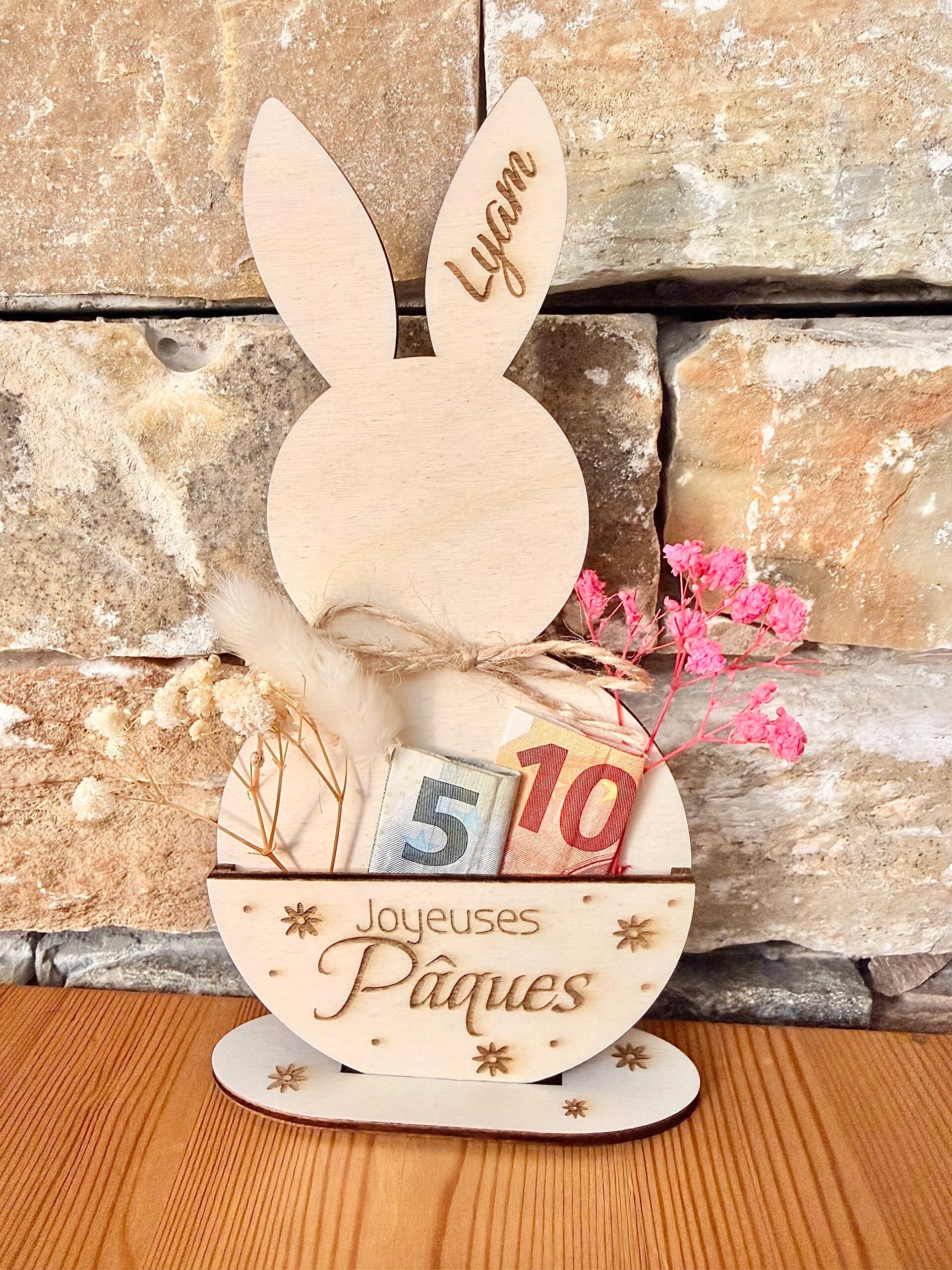 Lapin de Pâques personnalisé