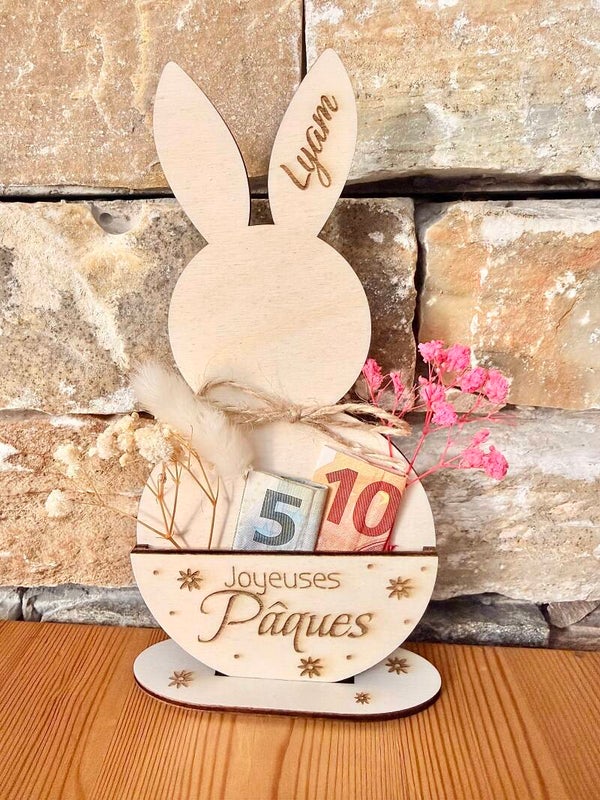 Lapin de Pâques personnalisé